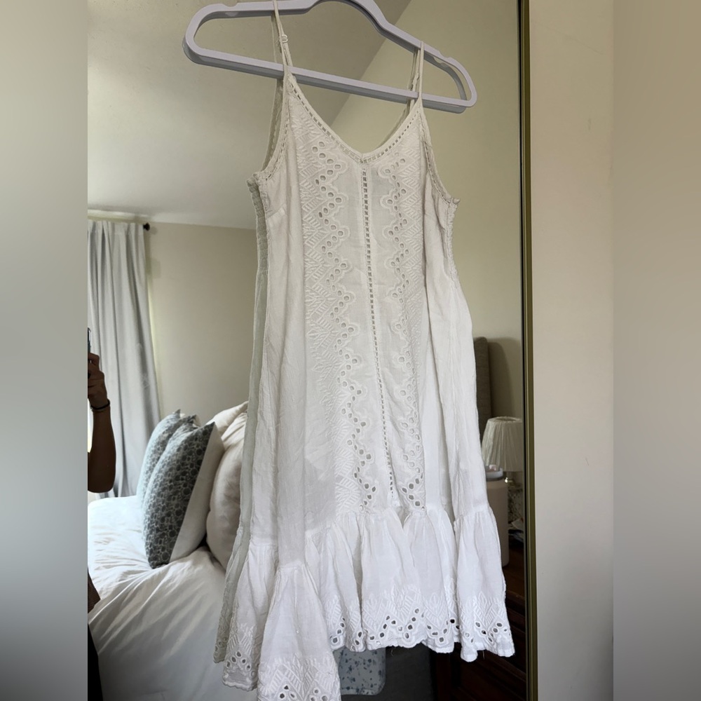 House of Harlow 1960 White Eyelet Sundress